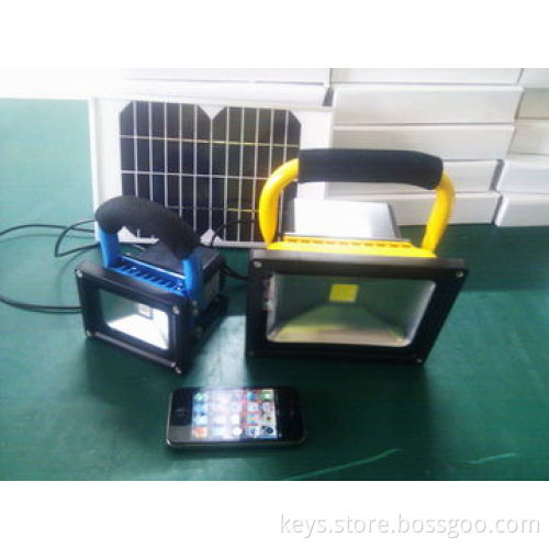 Solar Portable Charging Fog Light, Outdoor Rechargeable Solar and Frame Mains & Car Charge